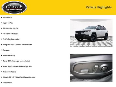 New 2026 Jeep Cherokee Overland AWD/4WD image 14