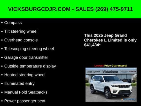 New 2025 Jeep Grand Cherokee L Limited image 32
