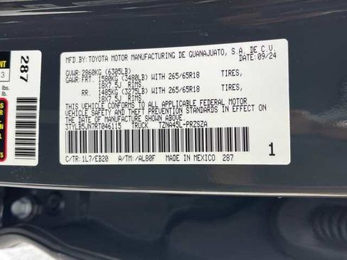 New 2024 Toyota Tacoma Limited image 30