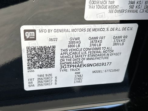 Used 2022 GMC Sierra 1500 Pro w/ Convenience Package image 29