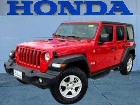 Used 2021 Jeep Wrangler Unlimited Sport image 1