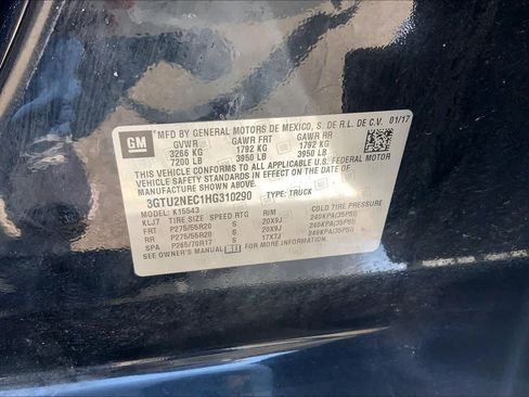 Used 2017 GMC Sierra 1500 SLT AWD/4WD image 37