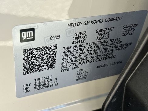 New 2026 Chevrolet Trax ACTIV w/ Driver Confidence Package image 33