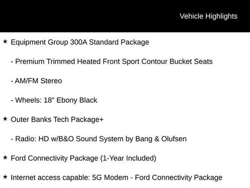 New 2026 Ford Bronco Sport Outer Banks w/ Outer Banks Tech Package+ AWD/4WD image 30