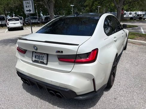 Used 2021 BMW M3 Competition w/ M Carbon Exterior Package RWD image 15
