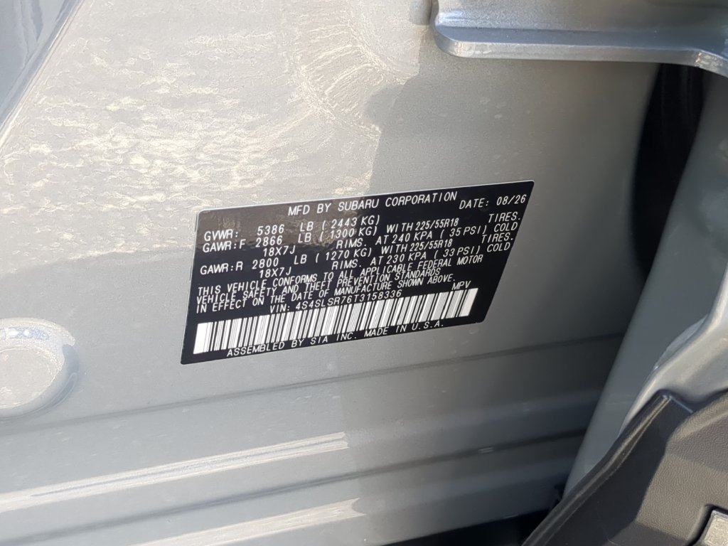 New 2026 Subaru Forester Touring AWD/4WD image 36