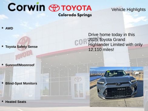 Used 2025 Toyota Grand Highlander Limited image 6