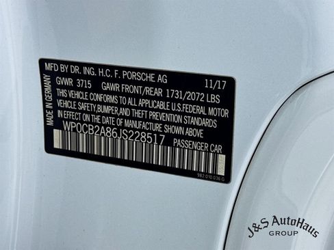 Used 2018 Porsche 718 Boxster S image 41