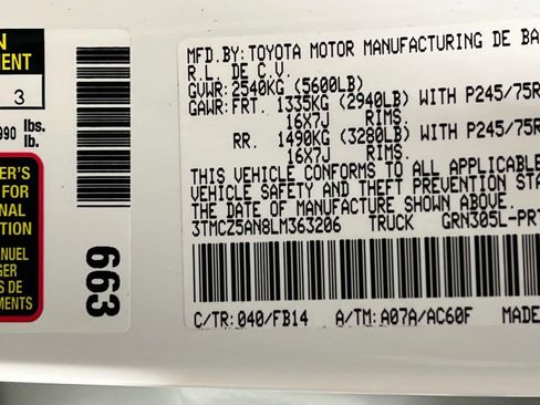 Used 2020 Toyota Tacoma SR AWD/4WD image 26