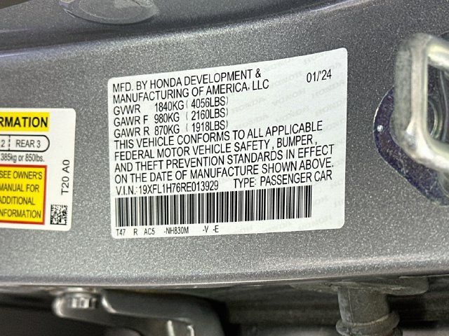 Used 2024 Honda Civic EX-L image 34