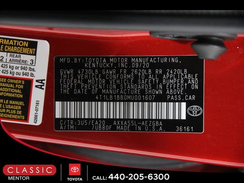 Certified 2021 Toyota Avalon XLE image 21