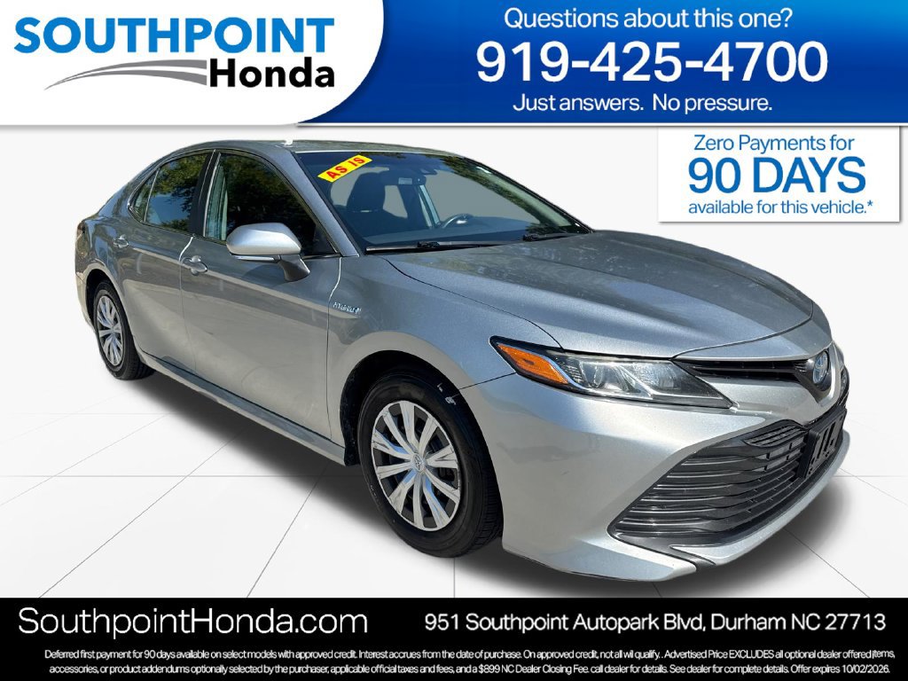 Used 2020 Toyota Camry LE w/ Fleet Convenience Package FWD image 1