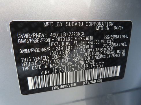 Certified 2025 Subaru Forester Limited AWD/4WD image 29