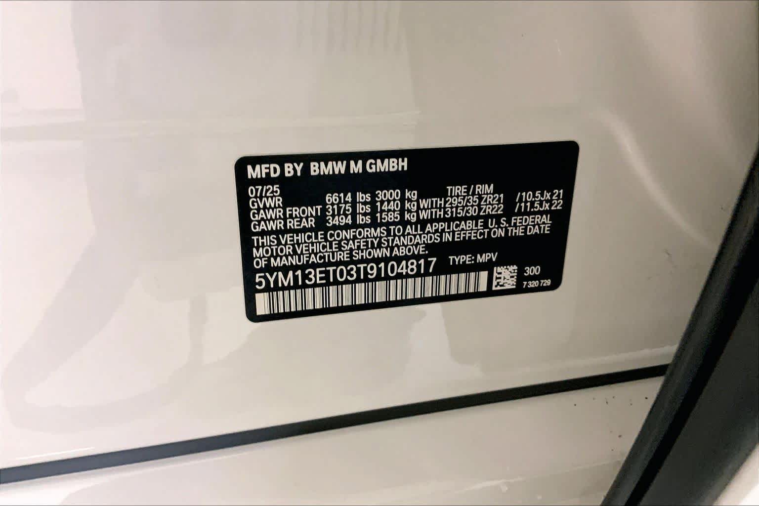 New 2026 BMW X5 M Competition w/ Executive Package AWD/4WD image 21
