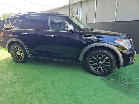 Used 2018 Nissan Armada Platinum w/ Captain Seat Package AWD/4WD image 2