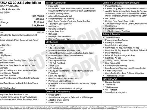 Certified 2026 MAZDA CX-30 AWD 2.5 S image 19