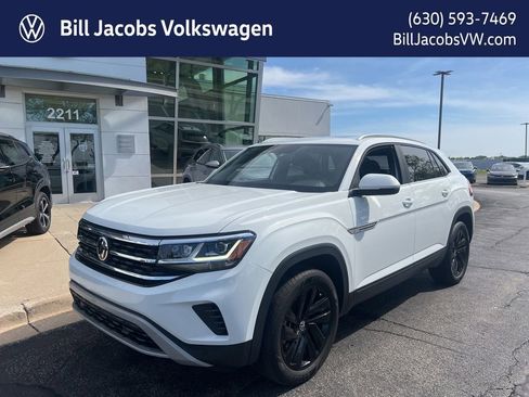 Certified 2023 Volkswagen Atlas Cross Sport SE w/ Panoramic Sunroof Package AWD/4WD image 1