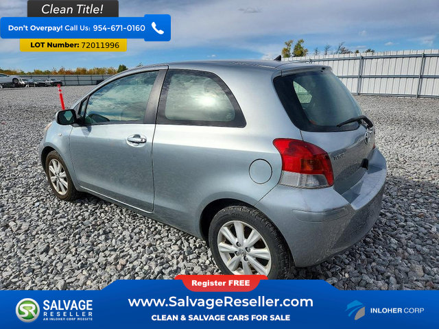 Used 2011 Toyota Yaris 2-Door Hatchback w/ PWR Pkg w/Alloy Wheels FWD image 3