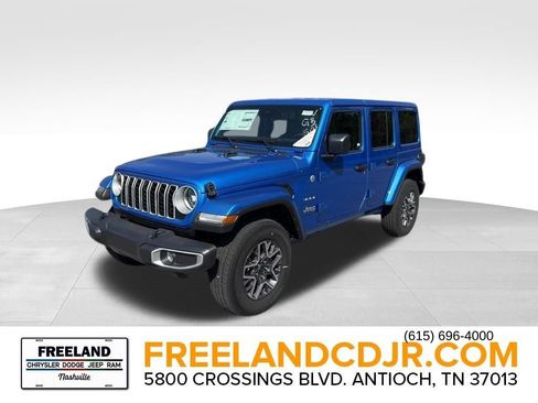 New 2024 Jeep Wrangler Sahara w/ Technology Group image 3
