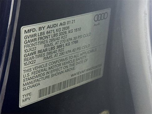 Used 2021 Audi Q8 Premium Plus w/ Premium Plus Package image 35