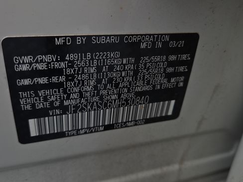 Used 2021 Subaru Forester Limited AWD/4WD image 21
