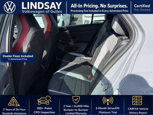 Used 2023 Volkswagen GTI SE w/ SE Leather Package FWD image 15