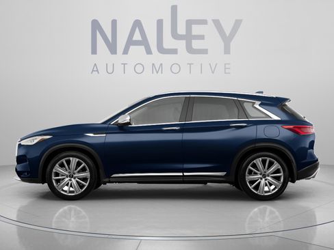 Used 2021 INFINITI QX50 Autograph w/ Premium White Leather Package AWD/4WD image 2