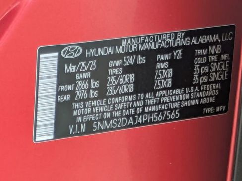 Used 2023 Hyundai Santa Fe SEL AWD/4WD image 27