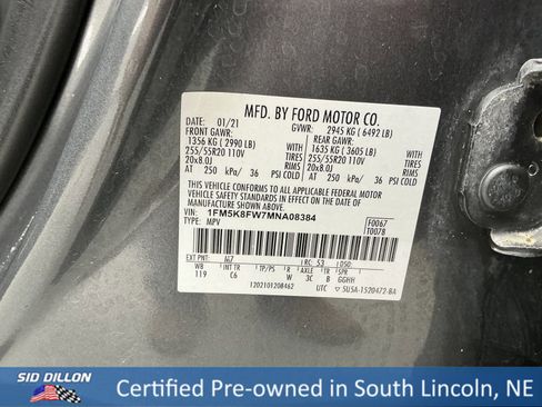 Used 2021 Ford Explorer Limited w/ Hybrid Equipment Group 310A image 15