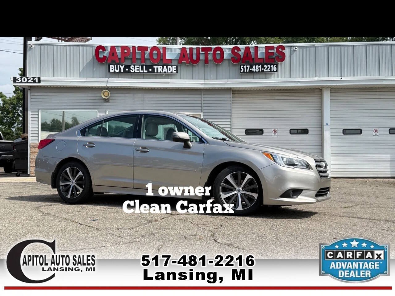 Used 2016 Subaru Legacy 2.5i Limited AWD/4WD image 1