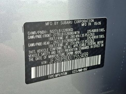 New 2026 Subaru Outback Premium AWD/4WD image 17