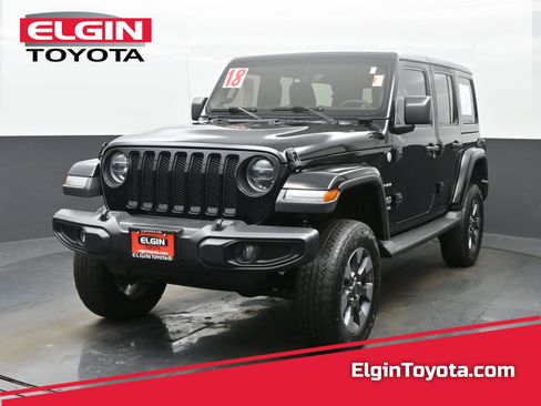 Used 2018 Jeep Wrangler Unlimited Sahara w/ Dual Top Group image 1