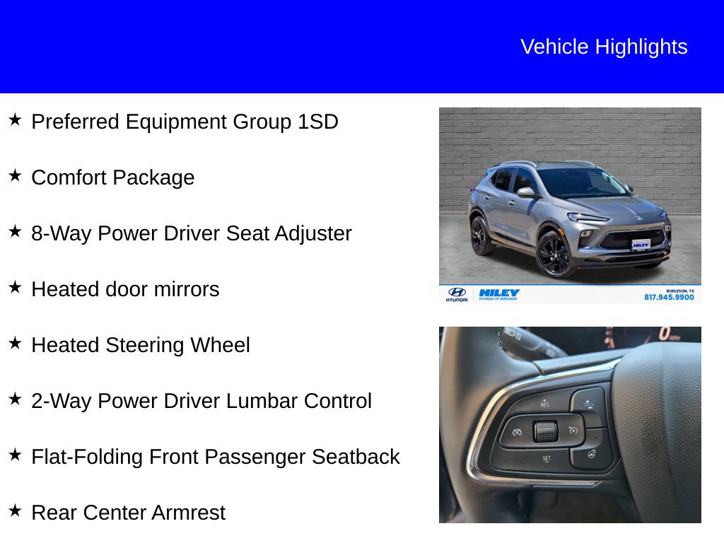Used 2025 Buick Encore GX Sport Touring w/ Comfort Package FWD image 9