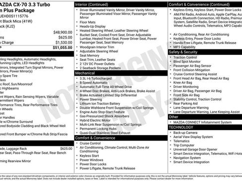 Used 2025 MAZDA CX-70 3.3 Turbo w/ Premium Plus Pkg image 41