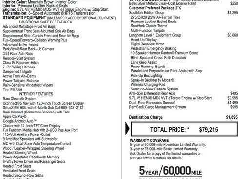 Used 2023 RAM 1500 Limited image 2