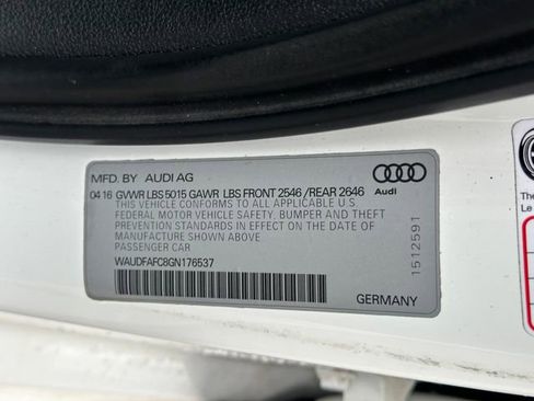 Used 2016 Audi A6 2.0T Premium Plus w/ Premium Plus Package image 41