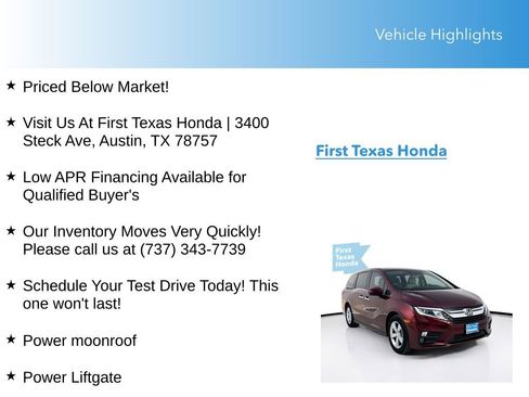 Used 2018 Honda Odyssey EX-L image 10