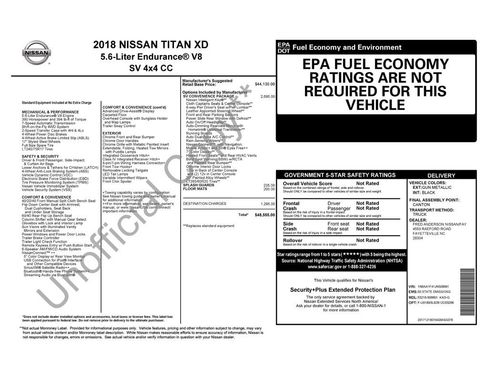 Used 2018 Nissan Titan SV w/ SV Convenience Package image 8