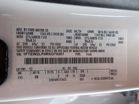 Certified 2024 Ford F150 STX w/ STX Black Appearance Package AWD/4WD image 23