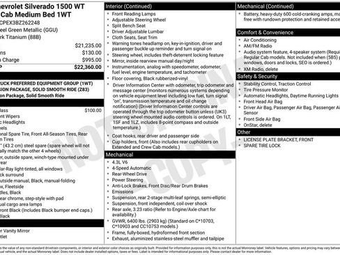 Used 2011 Chevrolet Silverado 1500 W/T RWD image 4