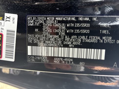 Used 2021 Toyota Highlander Platinum AWD/4WD image 5