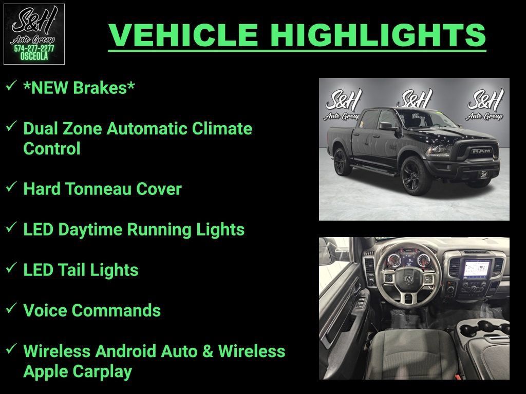 Used 2022 RAM 1500 Warlock w/ Electronics Group AWD/4WD image 3