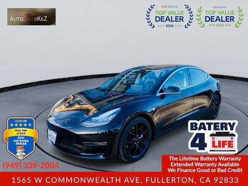 Used 2018 Tesla Model 3 Long Range RWD image 1