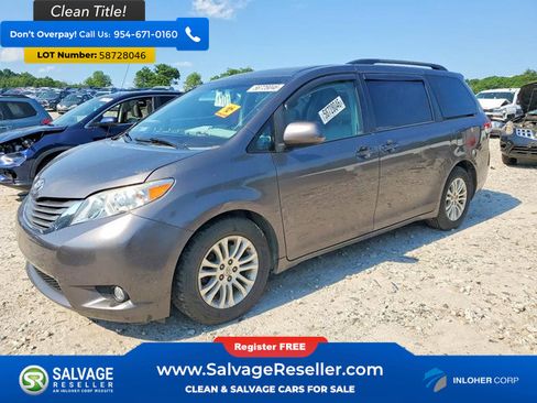 Used 2014 Toyota Sienna XLE FWD image 1