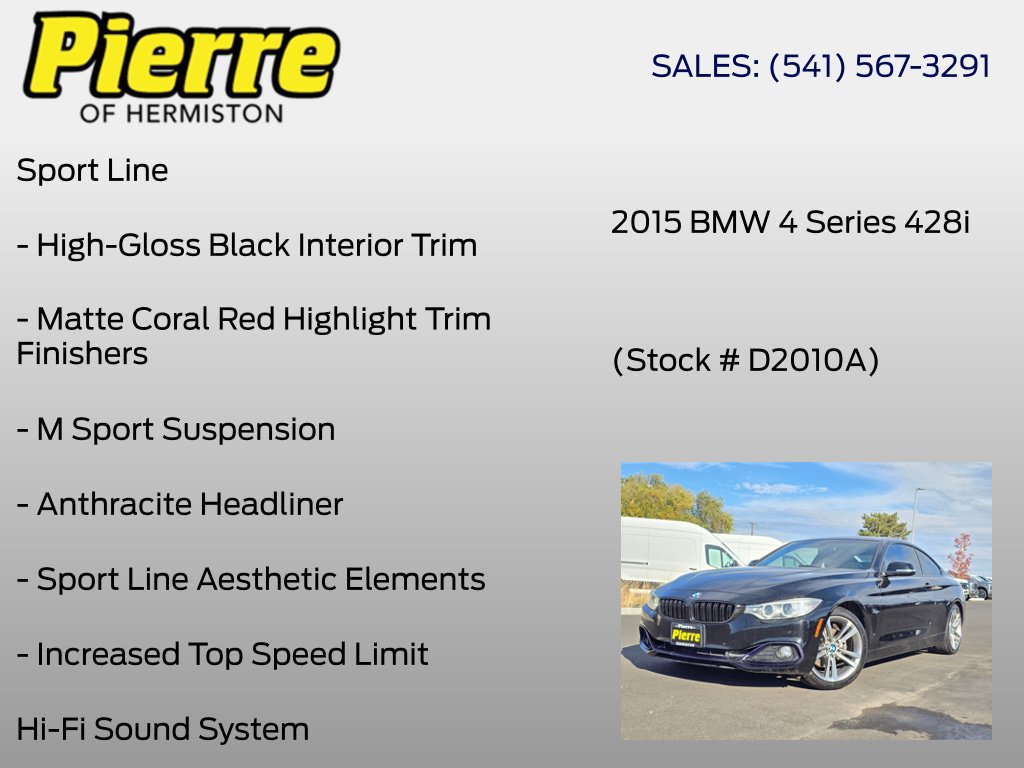 Used 2015 BMW 428i Coupe RWD image 12