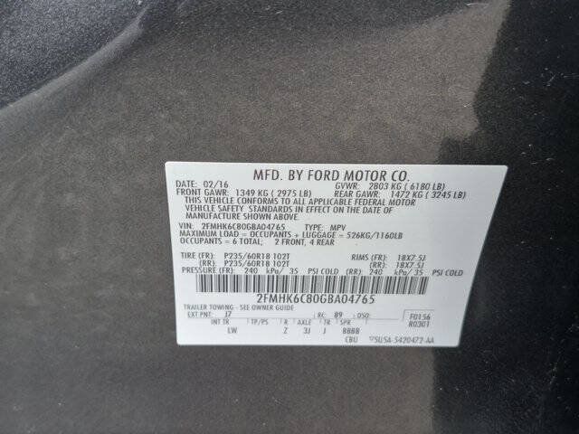 Used 2016 Ford Flex SEL w/ Equipment Group 202A AWD/4WD image 37