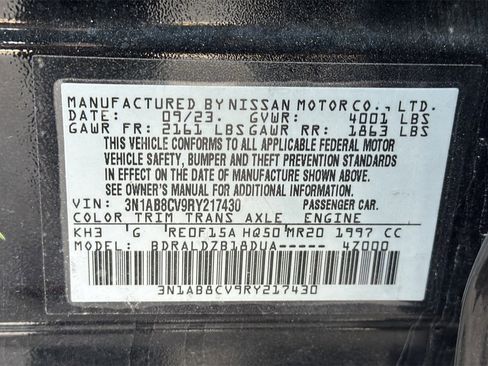 Used 2024 Nissan Sentra SV image 12