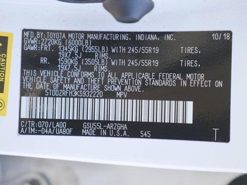 Used 2019 Toyota Highlander Limited Platinum image 38