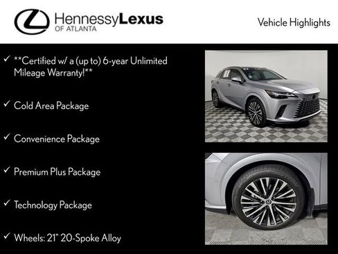Used 2024 Lexus RX 350 Premium Plus w/ Convenience Package AWD/4WD image 12