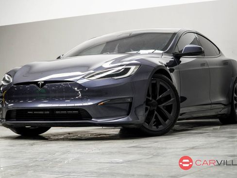 Used 2021 Tesla Model S Plaid image 1